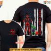 Personalized Best Dad Ever Superhero Dad Shirt, Custom Fathers Day Gifts