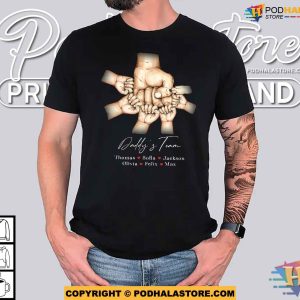Personalized Fist Bump Fathers Day Shirt Dog Dad Shirt 5