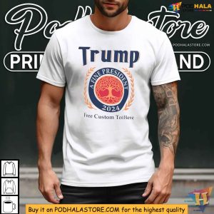 Personalized Trump 2024 Shirt - A Fine President Custom Text