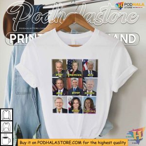 Political Message Shirt Your Enemies Are Not Poor People In Other Countries 3