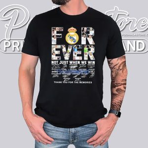 Real Madrid Signature Shirt Thank You For The Memories 2