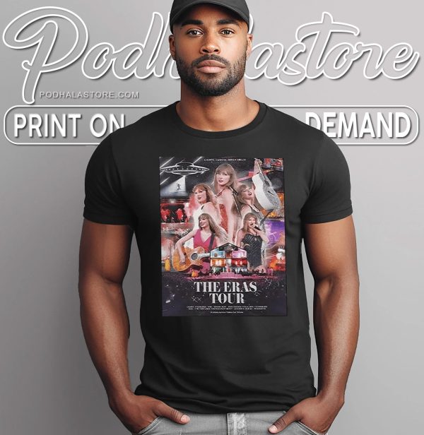 Taylor Swift The Eras Tour Limited Edition Shirt – Iconic Moments Collection