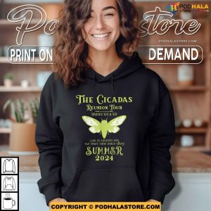 The Cicada Reunion US Tour 2024 Shirt, Cicada Concert Fest Lover Gift