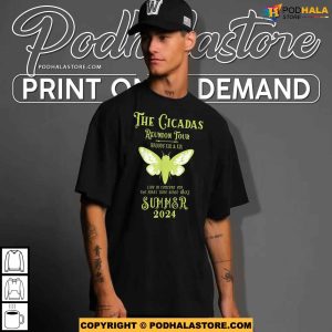 The Cicada Reunion US Tour 2024 Shirt Cicada Concert Fest Lover Gift 3