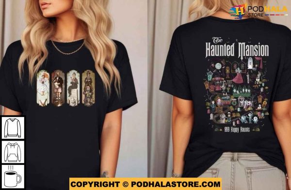 The Haunted Mansion 999 Happy Haunts Funny Disney Shirt