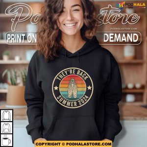 They are back Summer 2024 Broods XIX and XIII Cicada Shirt 2