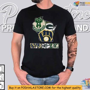 Wisconsin Sports Teams Shirt Celebrate Your Favorite Teams in Style 2