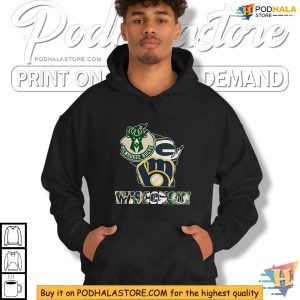 Wisconsin Sports Teams Shirt Celebrate Your Favorite Teams in Style 3