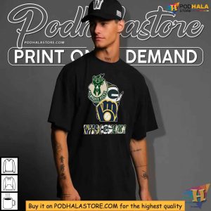 Wisconsin Sports Teams Shirt Celebrate Your Favorite Teams in Style 4