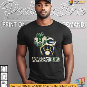 Wisconsin Sports Teams Shirt Celebrate Your Favorite Teams in Style 5