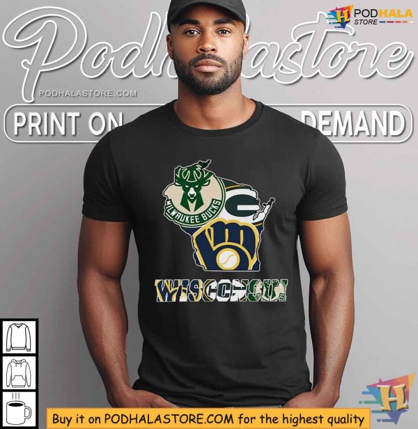 Wisconsin Sports Teams Shirt – Celebrate Your Favorite Teams in Style