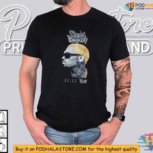 2024 Chris Brown Tour Shirt, 11-11 Concert Merchandise for Fans