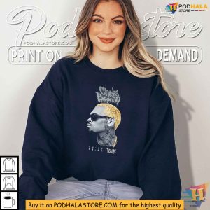 2024 Chris Brown Tour Shirt 11 11 Concert Merchandise for Fans 2
