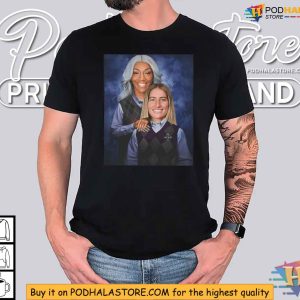 A'ja Wilson and Kate Martin Step Sisters Shirt Humorous Basketball Fan Apparel 2