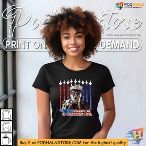 American Flag MERICA TRUMP 4th Of July Shirt 3