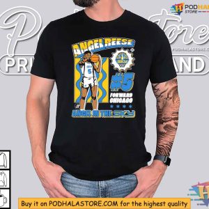 Angel Reese 5 Forward Chicago Sky Womens Basketball Shirt 2