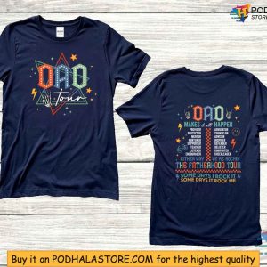 Dad Tour Shirt Celebrate Fathers Day 2024 Gift Idea 2