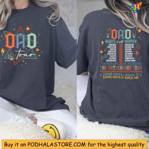 Dad Tour Shirt Celebrate Fathers Day 2024 Gift Idea 3