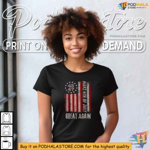 Donald Trump 45 47 Patriotic Firework Shirt Make 4th of July Great Again 4