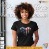 Fighter Jet Airplane American Flag Heart Retro 4th Of July Shirt