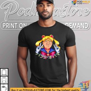 Funny Trump Moon Trump Convicted Felon Fourth Of July Shirt