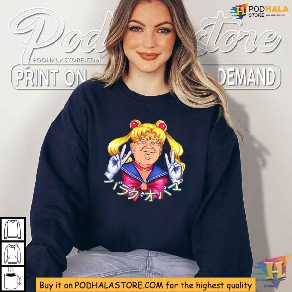 Funny Trump Moon Trump Convicted Felon Fourth Of July Shirt