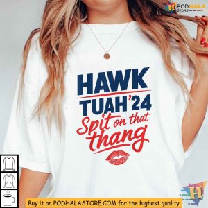 Hawk Tuah '24 Shirt, Spit on That Thang, Viral Video Slogan Tee