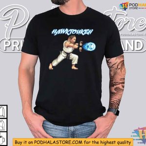 Hawktouken Shirt Hawk Tuah Girl TikTok Trend Retro Video Game Tee 3