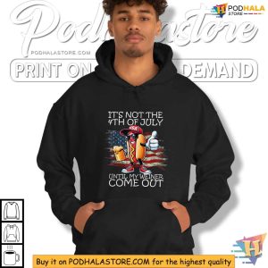 Its Not The Until My Weiner Comes Out Graphic 4th Of July Shirt 2