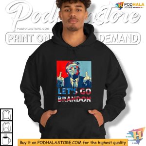 Lets Go Brandon Pro Trump 2024 Flag Anti Joe Biden Shirt 2