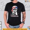 MERICA TRUMP Happy Trump American Flag 4th Of July Shirt