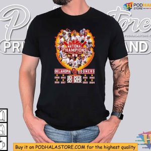 Oklahoma Sooners 2024 Softball National Champions Boomer Sooner Shirt 2
