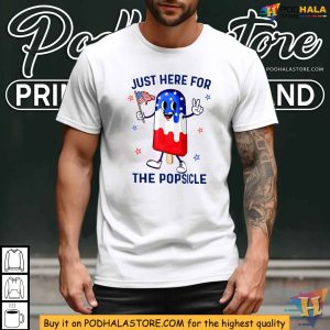 Popsicle USA American Flag Patriotic 4th Of July Shirt 3