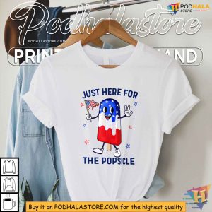 Popsicle USA American Flag Patriotic 4th Of July Shirt 4