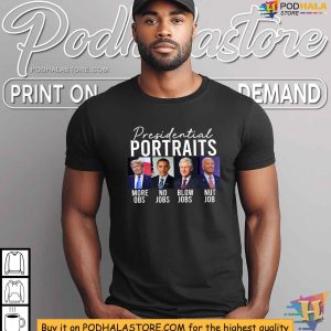 Presidential Portraits Shirt For Trump Lovers - Satirical Political Apparel