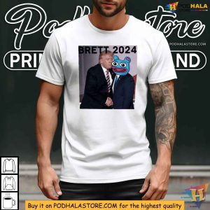 Trump Brett 2024 Shirt Political Meme Apparel for Election Humor Fans 3