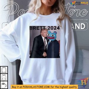 Trump Brett 2024 Shirt Political Meme Apparel for Election Humor Fans 4