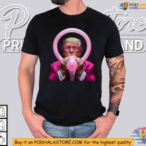 Trump Bubble Gum Fuuny Trump 4th of July Shirt 3