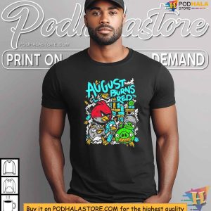 Unique August Burns Red and Angry Birds Mashup Shirt 3