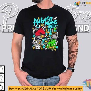 Unique August Burns Red and Angry Birds Mashup Shirt 4