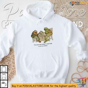 We Must Stop Eating Frog and Toad Shirt Toad Eating Scene Apparel 4