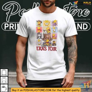 Winnie the Pooh Eras Tour Shirt For Fans, Taylor Swift Inspired Design