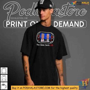 2024 Trump Biden Debate Game Shirt Political Satire Election Humor Tee 1