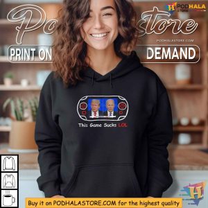 2024 Trump Biden Debate Game Shirt Political Satire Election Humor Tee 3