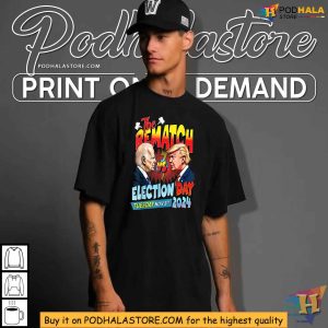 Biden Trump 2024 Election Shirt The Rematch November 5th Apparel 2