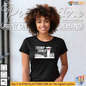 Funny Trump Prison Tower Shirt Political Humor Apparel for 2024 3