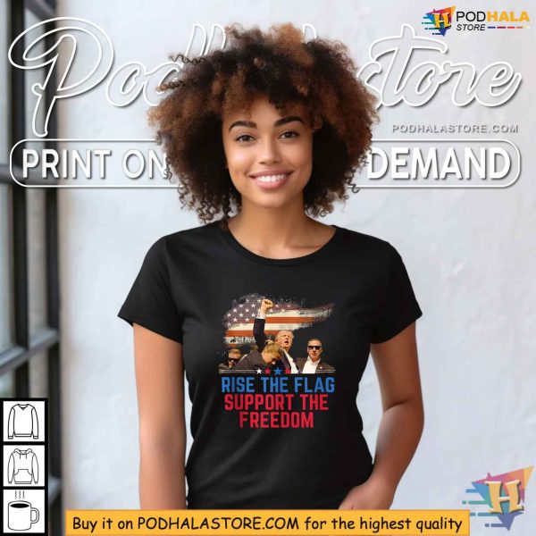 July 13 Trump Shooting Tshirt, Support Freedom Patriotic Clothing