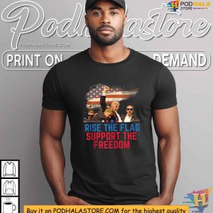 July 13 Trump Shooting Tshirt Support Freedom Patriotic Clothing 2