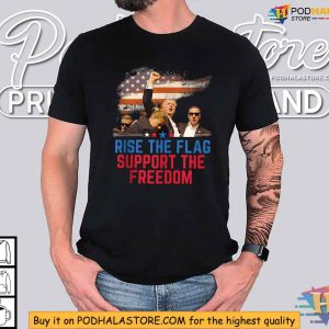 July 13 Trump Shooting Tshirt Support Freedom Patriotic Clothing 3