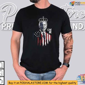 King Joe Biden Shirt Fear For Our Democracy Satirical Apparel 3